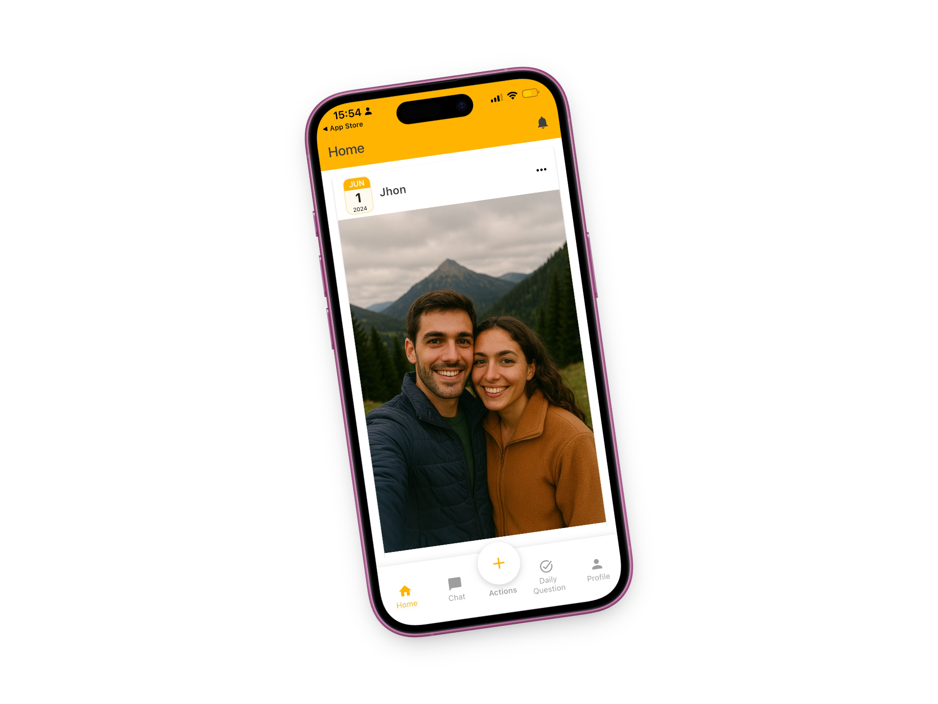 Screenshot dell'app Desire che mostra l'arena privata